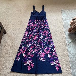 BCBG Maxazria Floral Maxi Dress